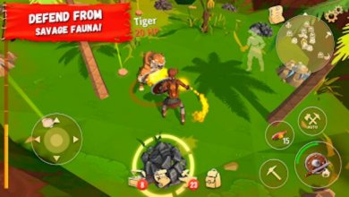 Pirate Legends: Survival Island (МОД деньги, вещи) скриншот 1