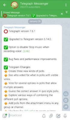 Telegraph screenshot №4