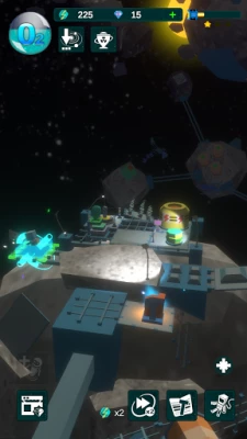 Space Idle Ark: craft mine mans build ship farm (ВЗЛОМ, много энергии) screenshot №2
