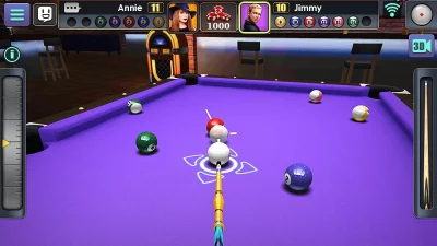 3D бильярд screenshot №5