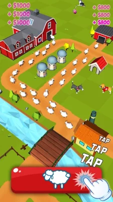 Игра в Бездельничающих Овец screenshot №2
