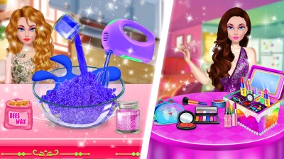 макияж игры для девочек screenshot №4