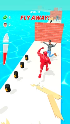 Muscle Rush: Динамичный раннер screenshot №2