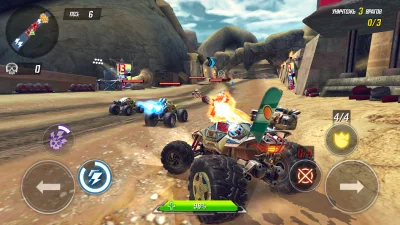 RACE: Ракеты Арена Машины Экшн screenshot №8