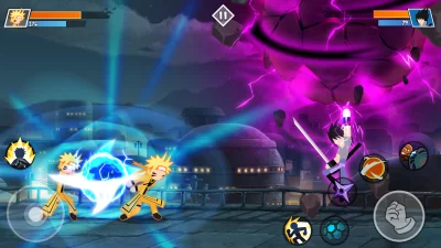 Stickman Ninja Fight screenshot №2
