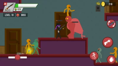 Stickman vs Zombies screenshot №4